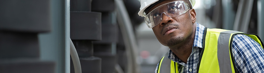 man working in utilities