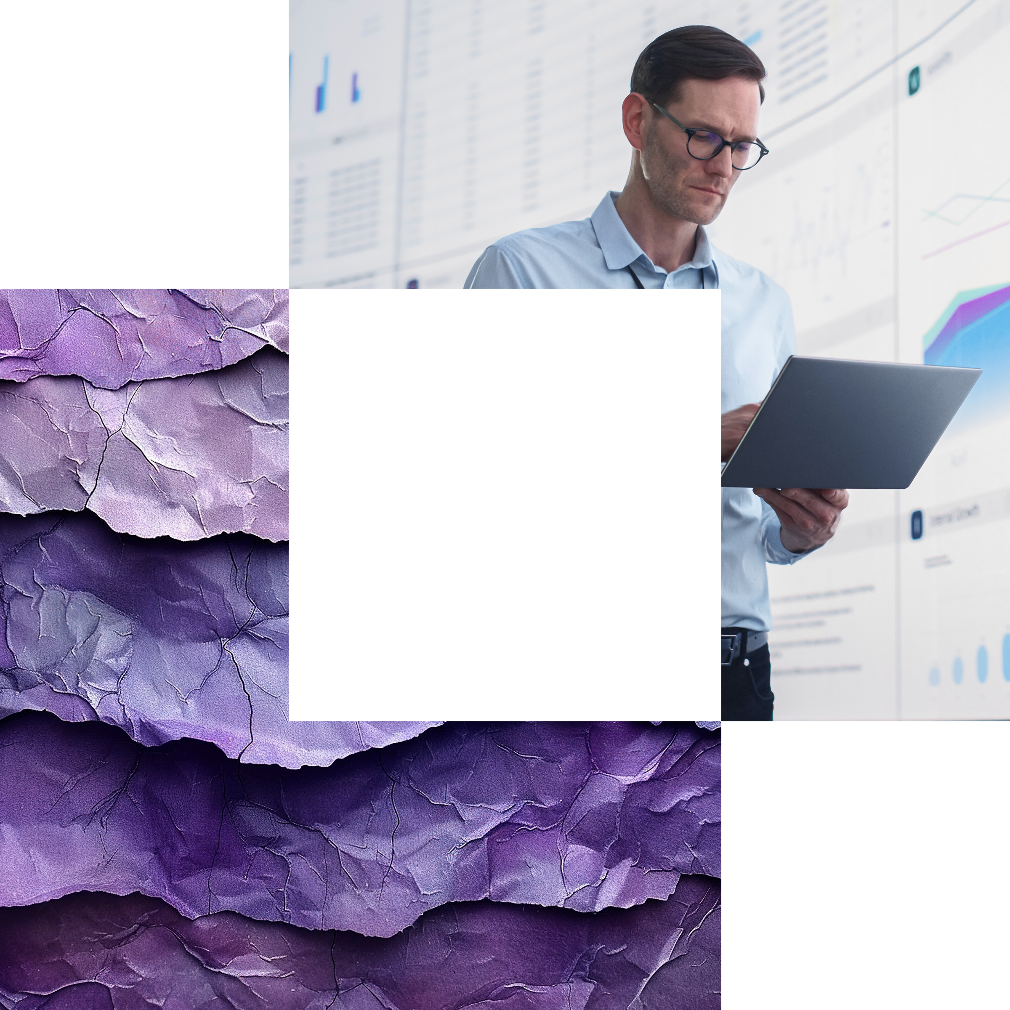 AI Cornerstone purple