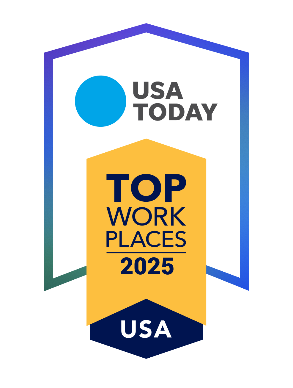 USA Today - Top Places to Work 2025