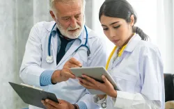 health care professionals in a meeting