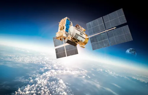 satellite orbiting Earth