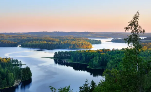 Saimaa lake, Finland